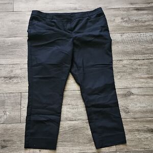 Lane Bryant Black Jacket with Pink Trim